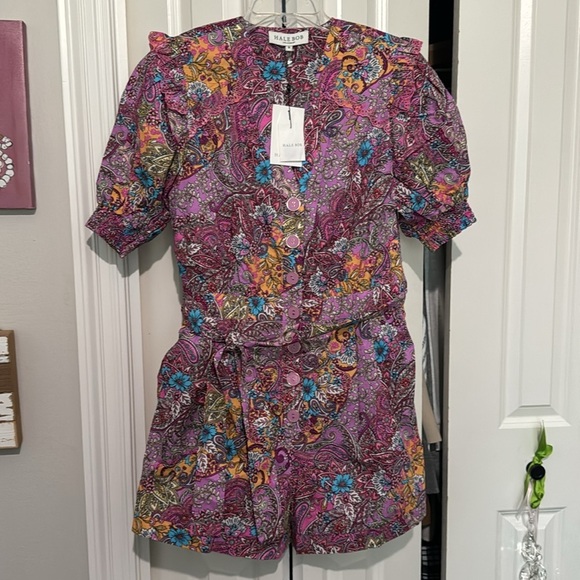 NWT Hale Bob Romper, size medium - Picture 4 of 9